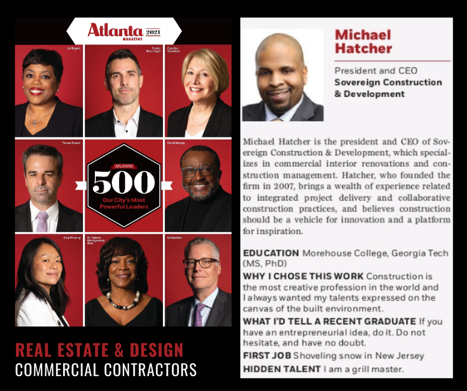 Atlanta Magazine's 500 Most Powerful Leaders - Sovereign